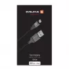 Evelatus USB-A to Lightning kaabel 1,2m (MFi11CL) alumiiniumkorpusega punutud must