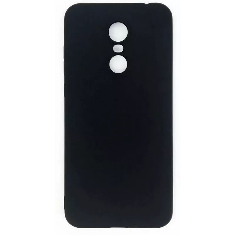 Evelatus Xiaomi Redmi 5 Plus Nano Silicone Case Soft Touch TPU Black