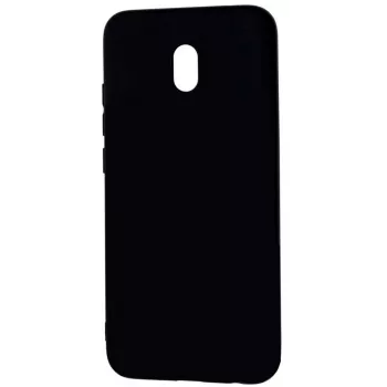 Evelatus Xiaomi Redmi 8a Soft Touch Silicone Black Protective Case