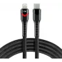 everActive CBB-1CIR USB-C to Lightning RGB LED-kaabel 1m 27W PD must