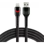 everActive CBB-1IBR USB-A to Lightning RGB LED punutud kaabel 1m 2.4A must