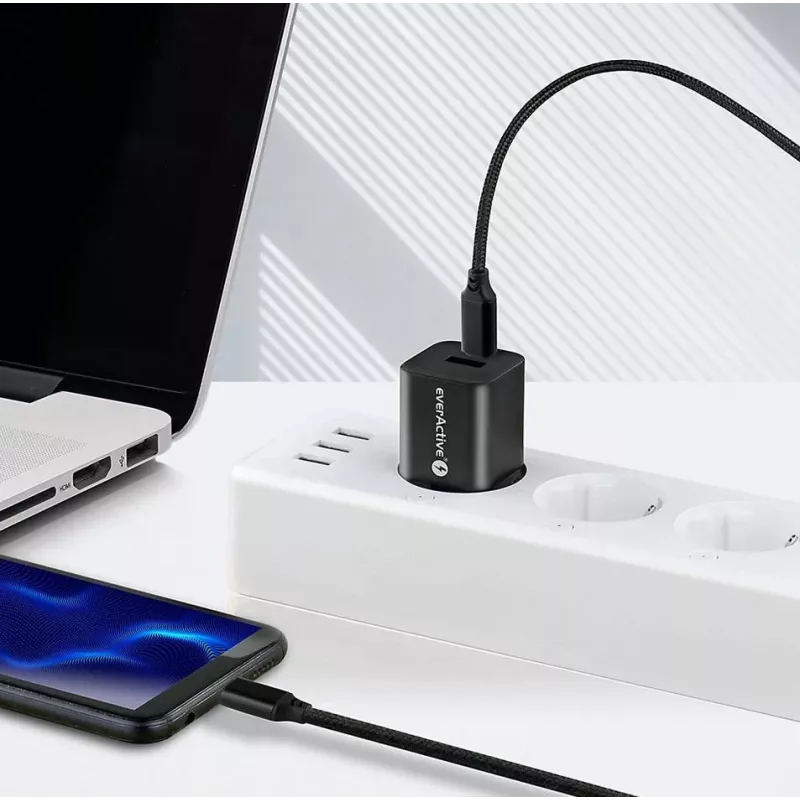 everActive CBB-1PD3 USB-C to USB-C kaabel 1m PD 60W 3A must