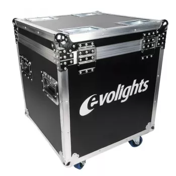 EVOLIGHTS LUMENO CASE 2IN1 Transpordikohver 2x LUMENO LED PAR valgusti jaoks, ratastega lennukikohver
