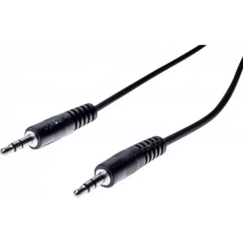 EXERTIS CONNECT 20m 3,5mm stereo-jacki helikaabel, isane-isane, must 108572