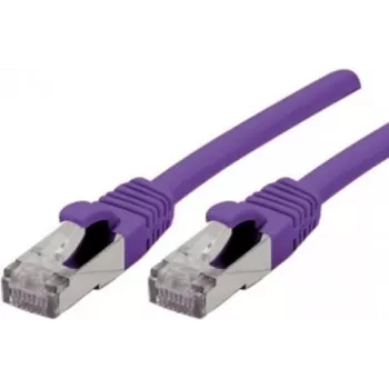 Exertis Connect 858516 Cat6a S/FTP paigalduskaabel, 1m, violetne, RJ45, 10Gbps, 500MHz
