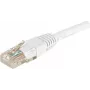 EXERTIS CONNECT Cat.6 U/UTP paigalduskaabel, 7m, valge, RJ45, riivi kaitse, 1 Gbps, PVC 246788