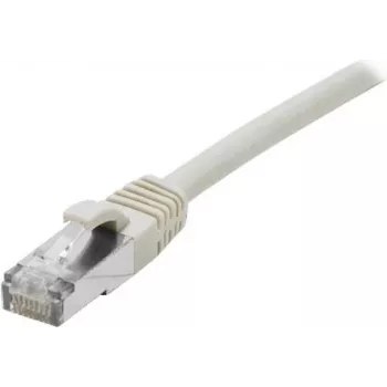 EXERTIS CONNECT Cat 6A S/FTP patch-kaabel, 3 m, hall, LSZH, õhuke tõmbekaitse, 10 Gbps 858407