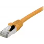 EXERTIS CONNECT Cat 6A S/FTP paigalduskaabel, 3 m, oranž, õhuke paindekaitse 858535
