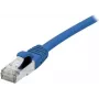 EXERTIS CONNECT Cat 6A S/FTP paigalduskaabel, sinine, 3,0 m, õhuke tõkestamata kaitsekate, LSZH 858455