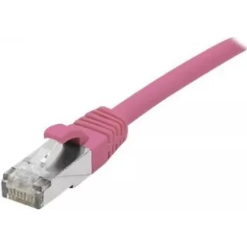 EXERTIS CONNECT Cat.6A S/FTP patchkaabel, roosa, 7,5 m, LSZH, 10 Gbps, RJ45 854381