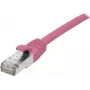EXERTIS CONNECT Cat.6A S/FTP patchkaabel, roosa, 7,5 m, LSZH, 10 Gbps, RJ45 854381