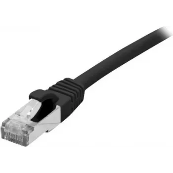 EXERTIS CONNECT Cat 6A S/FTP (PiIMF) paigalduskaabel, 15 m, must, LSZH, 10 Gbps, RJ45 858491