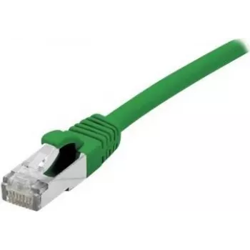 EXERTIS CONNECT Cat.6A S/FTP PiMF patch-kaabel, 2m, roheline, LSZH, 10Gbps, RJ45 858619