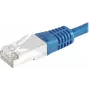 EXERTIS CONNECT Cat6 S/FTP PiMF paigalduskaabel, sinine, 0,7 m, õhuke snagless-kaitsekumm 856841