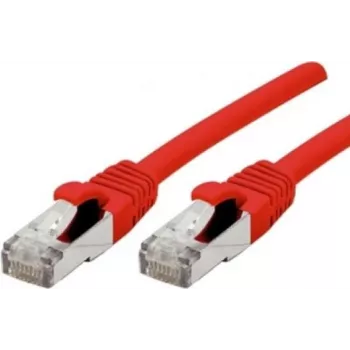 Exertis Connect Cat6a S/FTP võrgupatch-kaabel, RJ45, punane, 5m, 10Gbps, 500MHz 858472