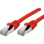 Exertis Connect Cat6a S/FTP võrgupatch-kaabel, RJ45, punane, 5m, 10Gbps, 500MHz 858472