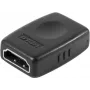 EXERTIS CONNECT HDMI-adapter emane-emane, passiivne ühendusdetail, 4K 60Hz, kullatud, must (EXC128289)