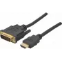 Exertis Connect HDMI - DVI-D videokaabli adapter 2m must 127875