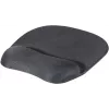 EXERTIS CONNECT hiirematt geelist randmetoega, must, 250 x 200 mm, libisemiskindel põhi, õmmeldud servad 190469