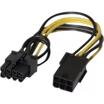 EXERTIS CONNECT PCI Express 6-pin to 8-pin toiteadapterkaabel graafikakaartidele (146695)