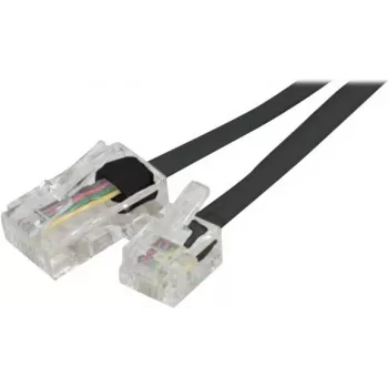 Exertis Connect Telefonikaabel RJ-11 isane - RJ-45 isane 3,0 m lame must EXC911736