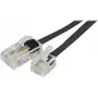 Exertis Connect Telefonikaabel RJ-11 isane - RJ-45 isane 3,0 m lame must EXC911736