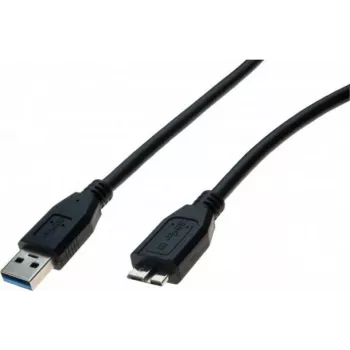 Exertis Connect USB 3.1 Gen 1 kaabel, USB-A isane - Micro-USB B isane, 1 m, must 532473