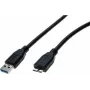 Exertis Connect USB 3.1 Gen 1 kaabel, USB-A isane - Micro-USB B isane, 1 m, must 532473