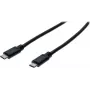 EXERTIS CONNECT USB 3.1 Gen 1 Type-C - Type-C kaabel, 1,8 m, must 150336
