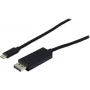 EXERTIS CONNECT USB-C - DisplayPort 1.4 8K adapterkaabel, 2,0 m (127542)