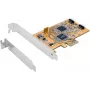 EXSYS EX-11057 PCI Express kahe RS-232 jadaporti adapterkaart