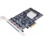 EXSYS EX-12004-2 PCI Express x4 → 2x USB 3.2 Gen 2 Type-A + 1 sisemine USB 3.2 Gen 2 Type-A adapterkaart