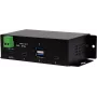 EXSYS EX-1274HMV 4-pordiline USB 3.2 Gen 2 tööstuslik jaotur, 2x USB-A ja 2x USB-C, metall, DIN-liinile/seinale/racki paigaldatav