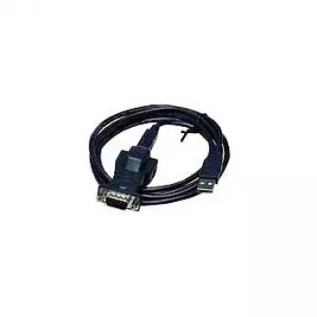 EXSYS EX-1304 USB to RS-232 seeriaadapteri kaabel Prolific PL2303 kiibistikuga, 0,8m, must