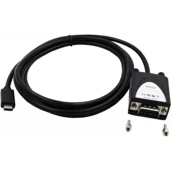 EXSYS EX-2311-2IS USB-C - RS-232 seeriaadapter FTDI kiibistikuga