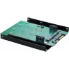EXSYS EX-3607 SATA 3 RAID kontrolleri kaart, 2x SATA III + 2x M.2 NGFF, PCIe 3.0 x4, RAID 0/1/10/JBOD