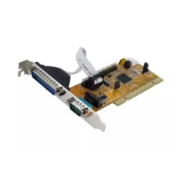 EXSYS EX-43063 2-pordiline RS-232 PCI Express jadaliidese kaart ASIX AX99100 kiibistikuga, 921,6 Kbps, madala profiiliga kronstein kaasas