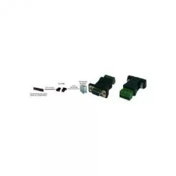 EXSYS EX-47999 Nullmodemi adapter DB9 emane - DB9 emane RS-232 jadaliidese ühendusdetail
