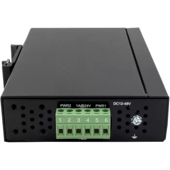 EXSYS EX-6205 8-porti tööstuslik Etherneti kommutaator, 10/100 Mbps, DIN-liist, -40 kuni 75°C