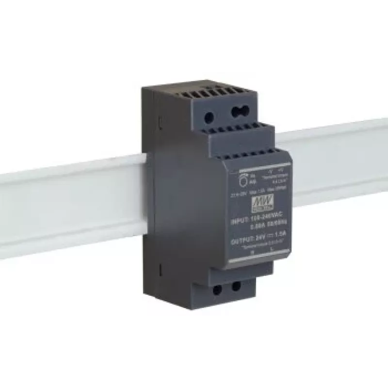 EXSYS EX-6972 DIN-liinile kinnitatav toiteallikas 36W 12V 3A AC 100-240V