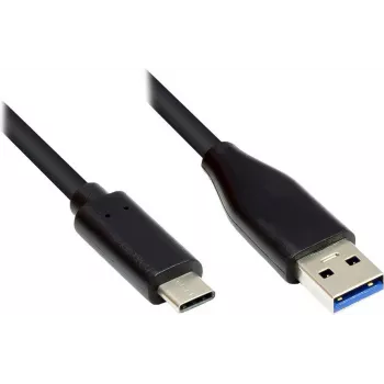 EXSYS EX-K1584-1.0 USB 3.2 Gen 1 Type-A - Type-C kaabel, 1 m, must