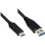 EXSYS EX-K1584-5.0 USB 3.2 Gen 1 kaabel, USB-A - USB-C, 5 m, must