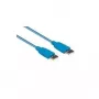 EXSYS EX-K1610-0.5 USB 3.2 Gen 1 kaabel, USB-A isane - USB-A isane, 0,5 m, sinine