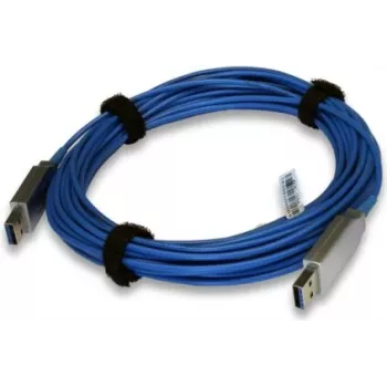 EXSYS EX-K1680 aktiivne USB 3.2 Gen 1 pikenduskaabel 10m, USB-A isane-pesane, sinine