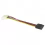 EXSYS EX-K41915 Floppy to SATA toiteadapteri kaabel 0,4m isane-isane