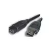 EXSYS FireWire 800 - 400 kaabel 9-pin - 6-pin, 1,0 m, must EX-K6860