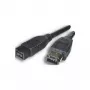 EXSYS FireWire 800 kuni 400 kaabel, 9-pin kuni 6-pin, 5 m, must EX-K6863