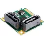 EXSYS Mini PCIe SATA III kontroller, 2-porti, 6Gbps, ASM1061, Full-Height EX-48080-2
