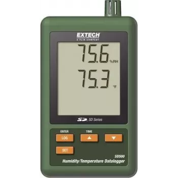 Extech SD500 mitmikandmete logija temperatuur niiskus 0 kuni 50°C 10 kuni 90% RH