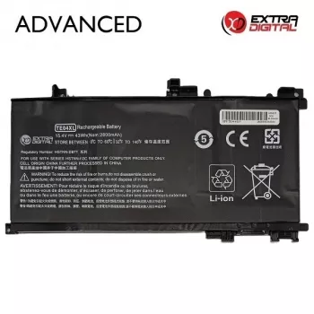 Extra Digital Advanced 2800mAh Li-ion aku HP TE04XL jaoks (15.4V, 43.12Wh, 4-rakuline)